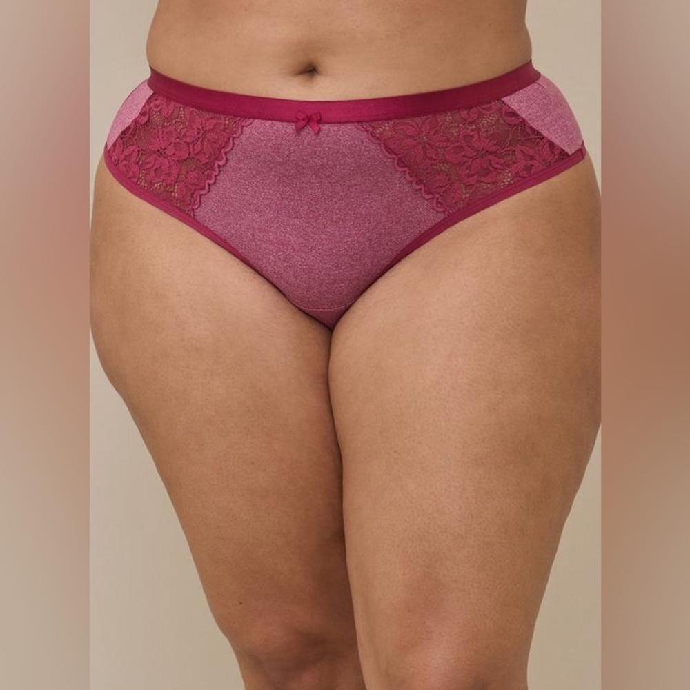 Torrid Microfiber Mid Rise Thong Panty Size 3X NWT Brand New